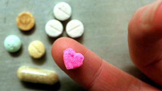 Party drugs, ecstasy, pills.