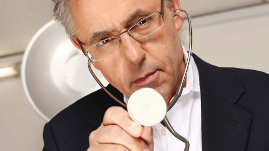 Norman Swan, a physician by training, has presented Radio National's Health Report for the past 35 years. 