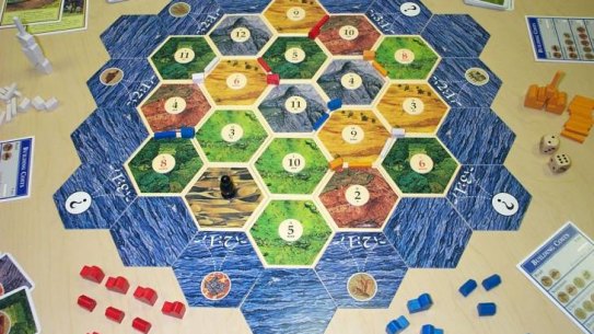 The one that started it all, Settlers of Catan