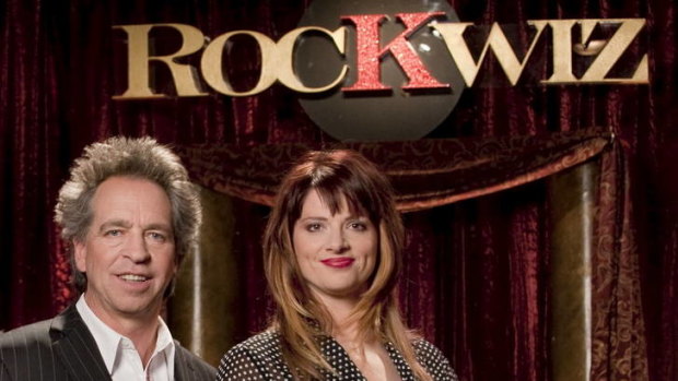 Brian Nankervis and Julia Zemiro starred in SBS music show, RockWiz.
