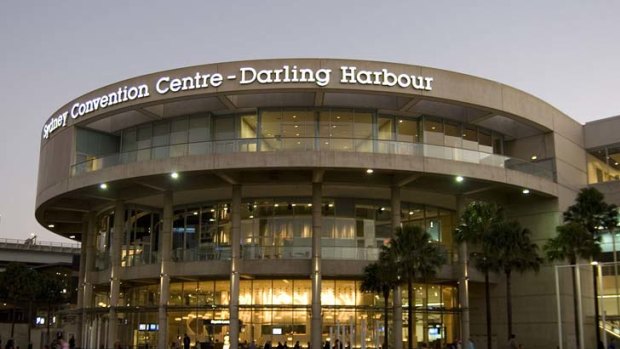 The old Darling Harbour Convention Centre.
