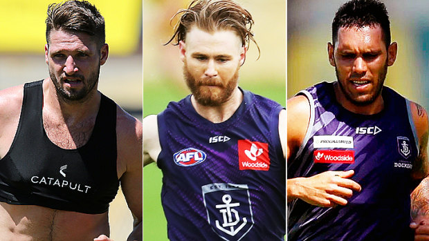 Jesse Hogan, Cam McCarthy and Harley Bennell were high-risk trades that arrived at Fremantle with baggage.