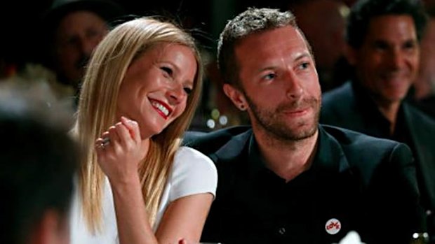 Gwyneth Paltrow and Chris Martin.