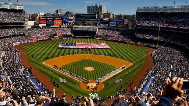 A two-year-old girl almost died when she was hit by a ball at Yankee Stadium in New York in 2017.