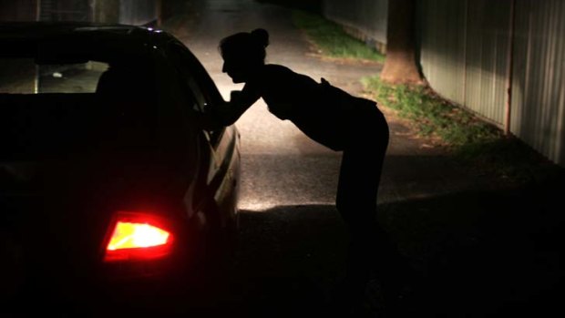 Only five solicitation offences were recorded by Victoria Police last year.