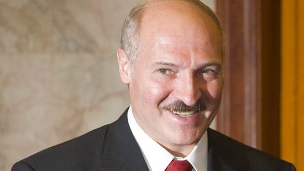 Ice hockey is the best cure: Belarus President Aleksandr Lukashenko.