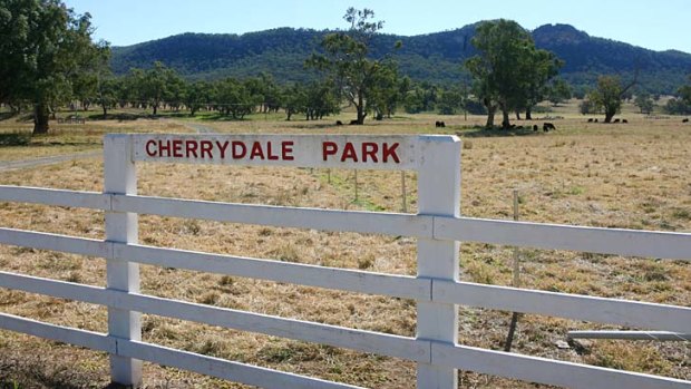 The Obeid family purchased Cherrydale Park near Mount Penny for $3.65 million in 2007.