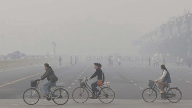 Pollution pushes China to renewables.