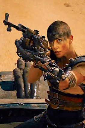 Charlize Theron in Mad Max Fury Road.