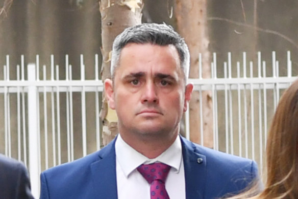 Detective Leading Senior Constable Murray Gentner in 2019.