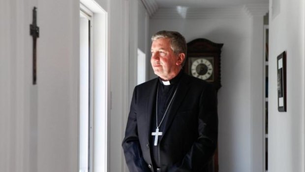 The Catholic archbishop of Canberra and Goulburn Christopher Prowse.