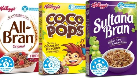 Bright cereal packaging all adds to the allure. 