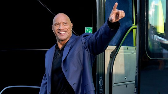 The man who would (maybe) be president: the real Dwayne Johnson.
