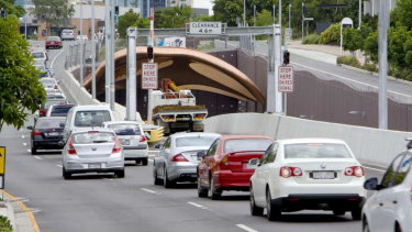 Traffic continues to decline on Brisbane's first completed toll tunnel, Clem 7.