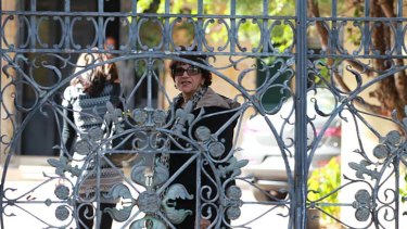 Judy Obeid at Passy, the family mansion in Hunters Hill.
