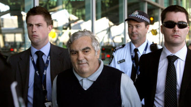 Robert Agius was arrested at Sydney Airport in 2008. 