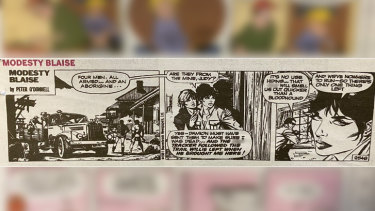 The Modesty Blaise cartoon strip that was printed in The West Australian on Monday, June 29, 2020.