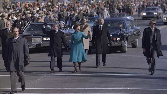 US President Jimmy Carter was elected in 1976.