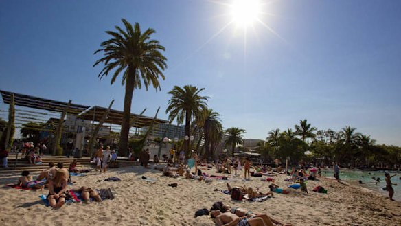 In addition to the heat, strong wind gusts are expected to elevate the fire risk across the south-east on Friday.