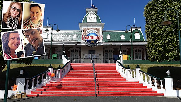 An inquest is examining the Dreamworld accident that caused the deaths of (clockwise from top left) Cindy Low, Roozi Araghi, Luke Dorsett and Kate Goodchild.