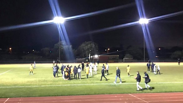 'Mayhem' as brawl erupts at soccer match in city's south-east