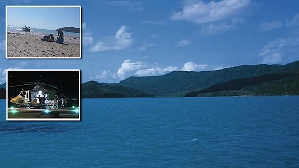 Cid Harbour off Whitsunday Island.