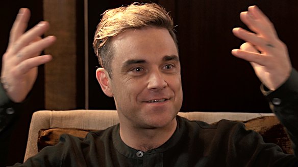 Robbie Williams was willing, but unable, to play on Saturday.