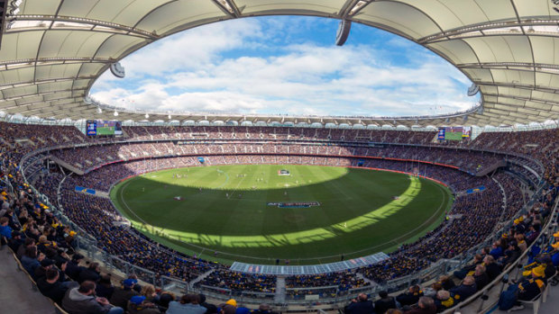 AFL clubs Fremantle and West Coast are the major tenants of Perth's $1.8 billion Optus Stadium.