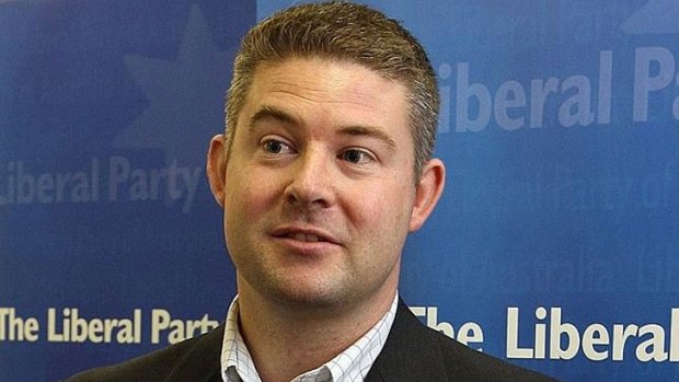 Former Victorian Liberal state director Damien Mantach.