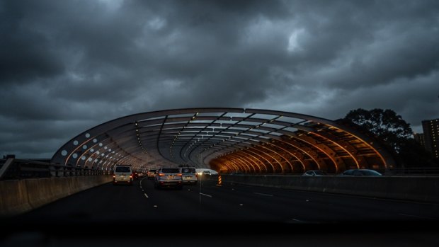 A gloomy start to Friday for Melbourne commuters.