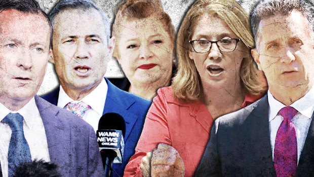 Mark McGowan made himself Treasurer, Roger Cook, Sue Ellery and Rita Saffioti kept their portfolios while Paul Papalia is now Police Minister.