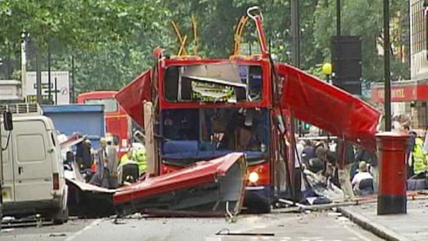 Londoners had to walk home after the 2005 terrorist attacks on the underground and bus networks.