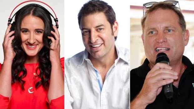 Seven West Media employees Jenna Clarke, Basil Zempilas and Adrian Barich are tipped to host the new Breakfast show on 92.9 Triple M.