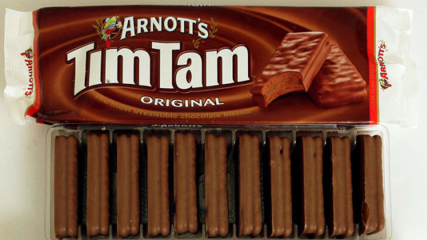 Tim Tams are made in the Sydney suburb of  Huntingwood.