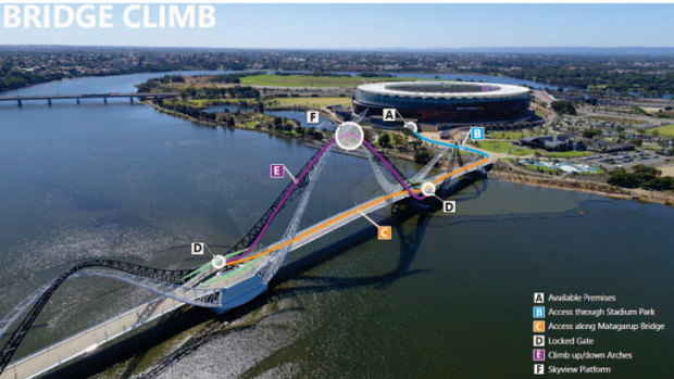 The call is out for shortlisted applicants to submit final plans for a bridge climb or zip-line on the Matagarup Bridge.