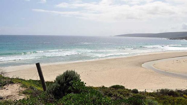 Smiths Beach - a popular spot for surfers and swimmers.