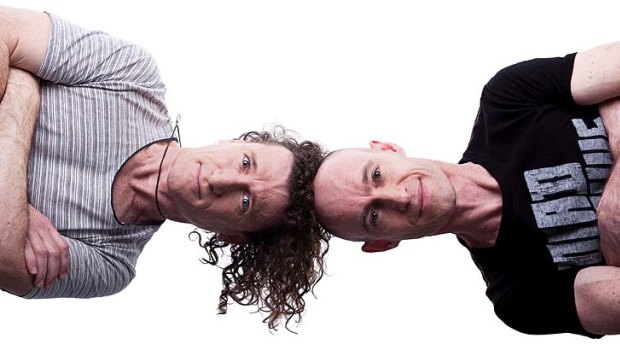 The Umbilical Brothers will also be performing a new show in Canberra in February.