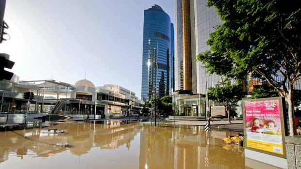 Brisbane's situation on a flood plain means it is a permanent risk for the city.