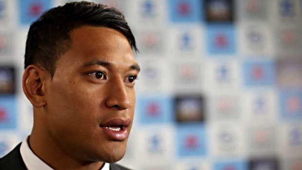 Israel Folau is facing termination of his contract.