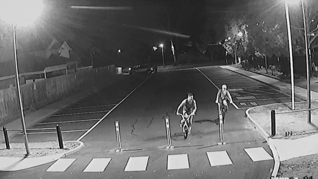 Detectives are appealing for information following an explosion at a Cranbourne skate park, releasing footage of three males riding towards the park on Sunday evening.  