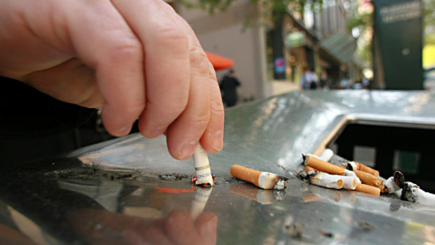 Public smoking will be banned in North Sydney's CBD.