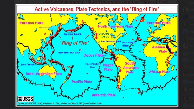Australia sits at the centre of its tectonic plate.