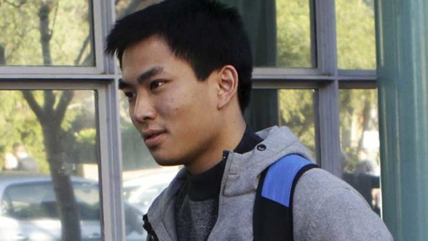 Yi Zhong, seen in a file picture, has been arrested in Sydney. 
