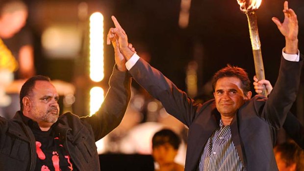 Michael Long and Nicky Winmar were fierce rivals on the field but Indigenous pioneers together off it.