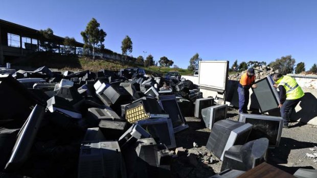 Techno trash: e-waste is the fastest growing waste in Australia.