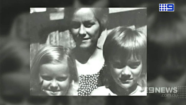 Barbara McCulkin and her daughters Vicki and Leanne, murdered in Brisbane in 1974.