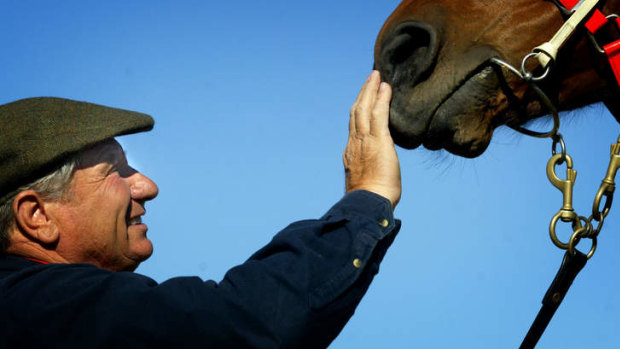Not needed: Monty Roberts offered his services to help Chautauqua overcome his barrier jitters.