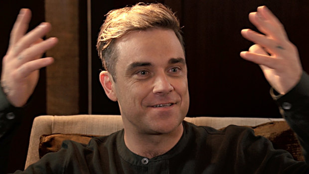 Robbie Williams was willing, but unable, to play on Saturday.