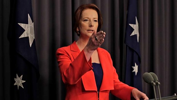 Then-prime minister Julia Gillard was hounded by a trust fund she established for a former boyfriend. 
