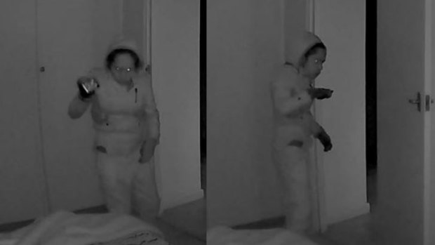 The woman wanted over the Katanning break in.